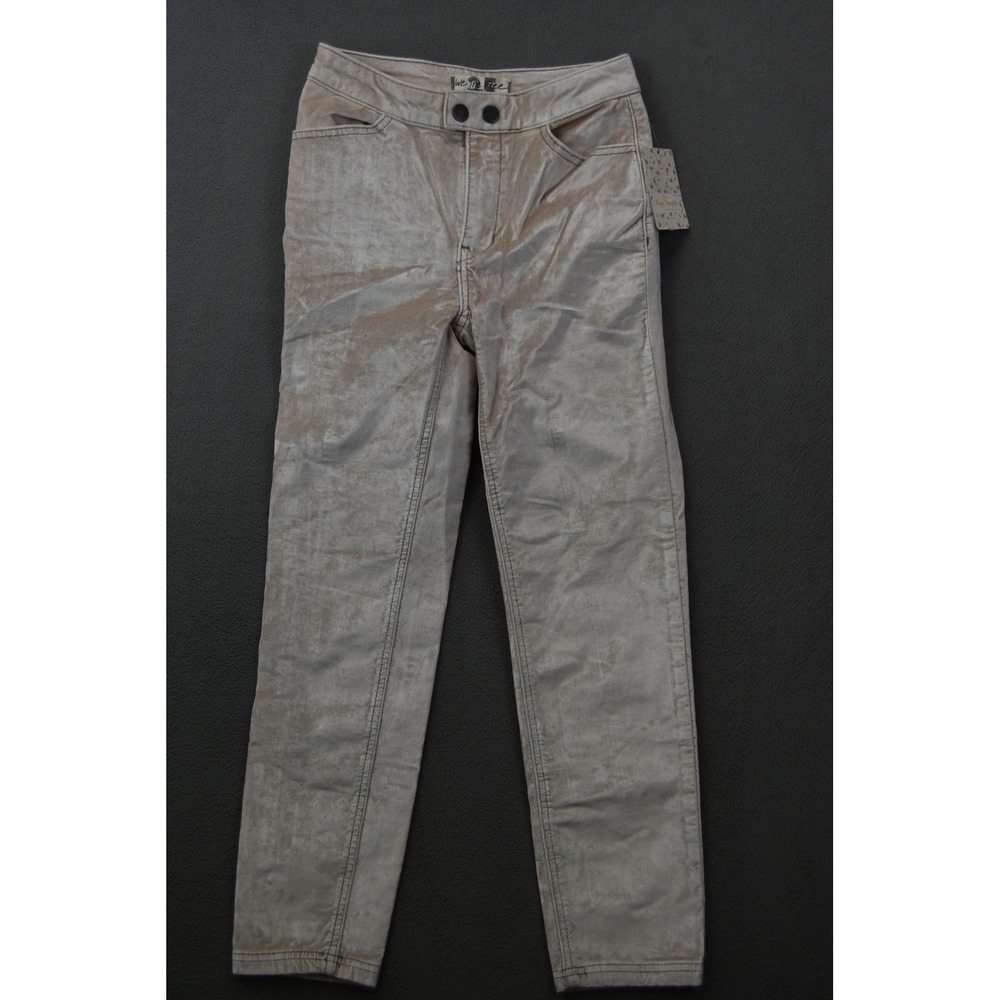 Free People We The Free Champagne Pants Size 25 New With Tags Slim Fit